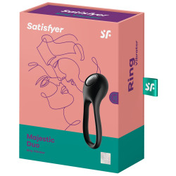 Satisfyer Anneau pénien vibrant Majestic Duo Satisfyer